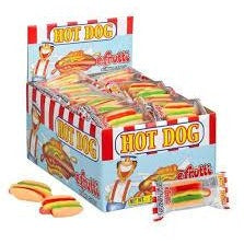 E-Frutti Gummi Hot Dogs .32oz 60ct - candynow.ca