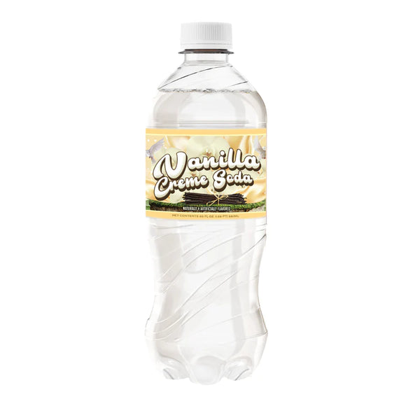 Exotic Pop Tropical Vanilla Crème Soda 591ml 24ct - Candynow.ca Exclusive - (Shipping Extra, Click for Details)