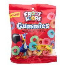 Froot Loops Gummies Peg Bag 4oz 24ct