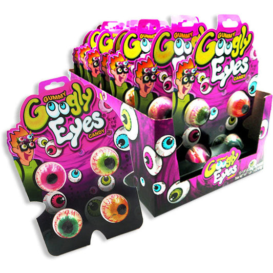 Gummy Googly Eyes Candy Eyeballs 1.97oz 12ct