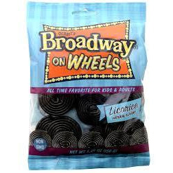 Gerrit Broadway Licorice Wheels Bag 5.29oz 12ct - candynow.ca