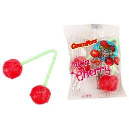 Gerrit Twin Cherry Pops .48oz 48ct - candynow.ca