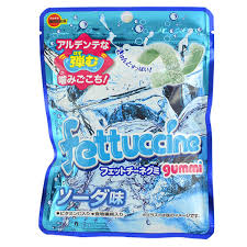 Gummy Fettuccine Ramune Soda 50g 10ct (Japan)