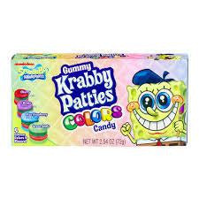 Gummy Krabby Patties Colors Theater Box 2.54oz 12ct - candynow.ca