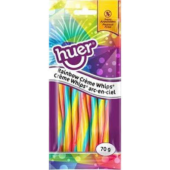 Huer Rainbow Creme Whips Peg Bag 70g 12ct