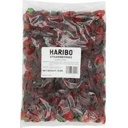 Haribo Bulk Strawberries 5lb - candynow.ca