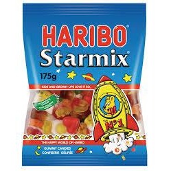 Haribo Peg Bag Starmix 5.0 oz 12ct - candynow.ca