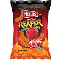 Herrs Curls Carolina Reaper 2.75oz 12ct