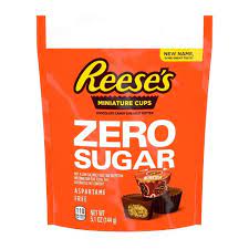 Reese's Mini Cups Zero Sugar Pouch 5.1oz 8ct