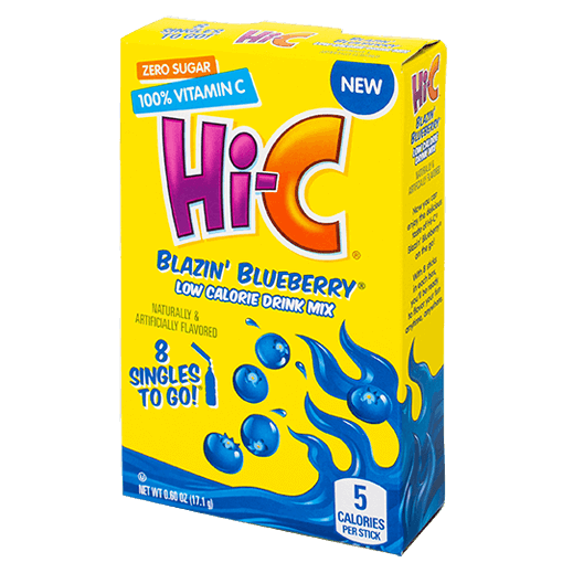 Hi-C - Blazin' Blueberry Singles To Go 0.60oz 12ct