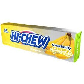 Hi Chew Fruit Chews Banana 1.76 oz 15ct - candynow.ca