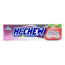 Hi Chew Fruit Chews Strawberry 1.76oz 15ct - candynow.ca