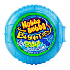 Hubba Bubba Bubble Tape Sour Blue Raspberry 12ct - candynow.ca