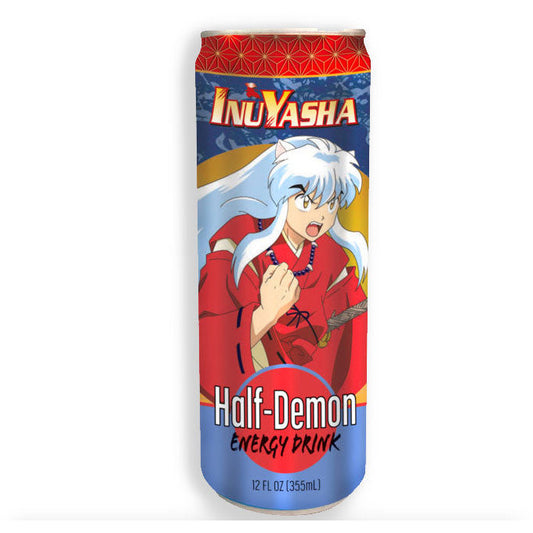 Boston America Inuyasha Half Demon Energy Drink 355ml 12ct (Shipping Extra, Click for Details)