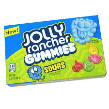 Jolly Rancher Sour Gummies Theater Box 3.5oz 11ct - candynow.ca