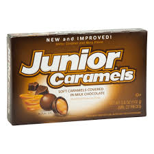 Junior Caramels Theater Box 3.6oz 12ct - candynow.ca