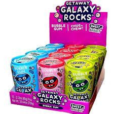 Kidsmania Getaway Galaxy Rocks 2.12oz 12ct - candynow.ca