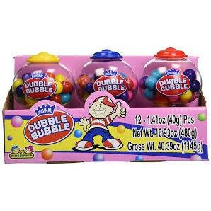 Kidsmania Mini Gumball Machine Dubble Bubble 1.41oz 12ct - candynow.ca
