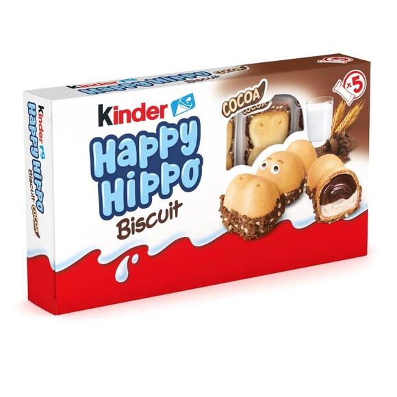 Kinder Happy Hippo Cocoa 5PK 103g 10ct (UK)