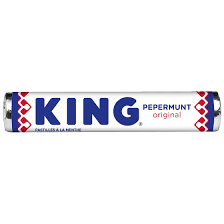 King Peppermint Rolls 44g 36ct (Netherlands) - candynow.ca