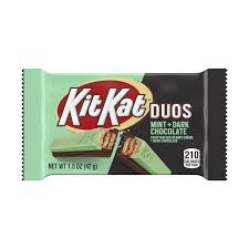 Kit Kat Duo's Dark Chocolate Mint Bar 1.5oz 24ct - candynow.ca
