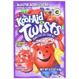 Kool-Aid Unsweetened Blastin Berry Cherry .17oz 48ct - candynow.ca