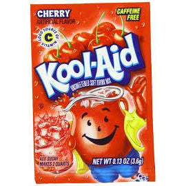 Kool-Aid Unsweetened Cherry .13oz 48ct - candynow.ca