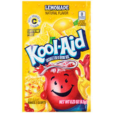 Kool-Aid Unsweetened Lemonade .23oz 48ct - candynow.ca