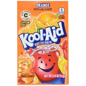 Kool-Aid Unsweetened Orange .15oz 48ct - candynow.ca