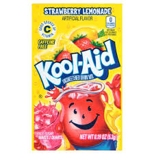 Kool-Aid Unsweetened Soarin' Strawberry Lemonade .19oz 48ct - candynow.ca