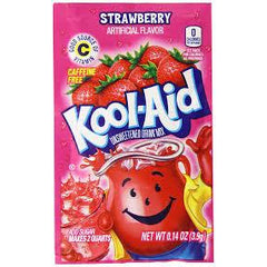 Kool-Aid Unsweetened Strawberry .14oz 48ct