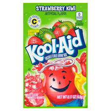 Kool-Aid Unsweetened Strawberry Kiwi .17oz 48ct - candynow.ca