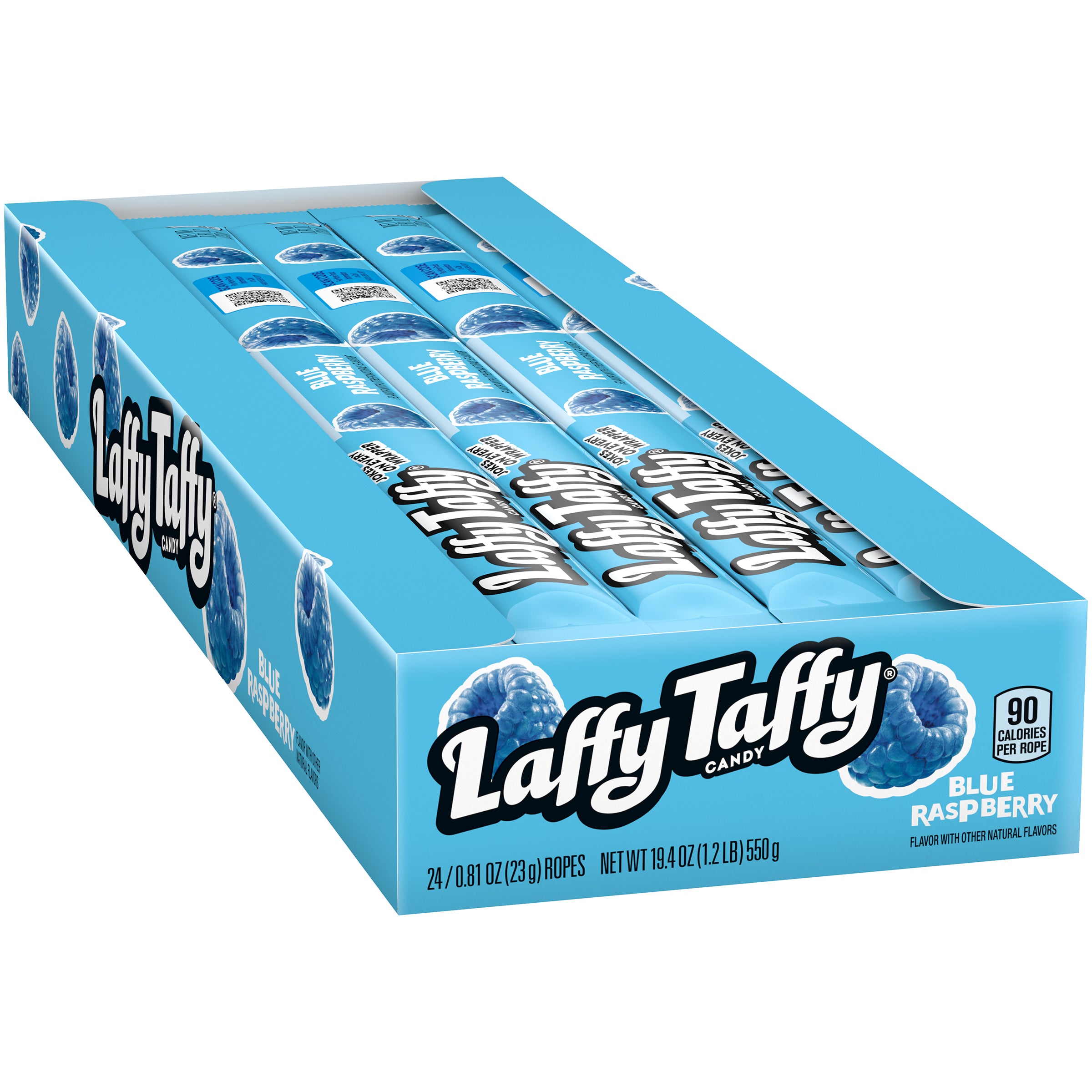 Laffy Taffy Rope Blue Raspberry 24ct – candynow.ca