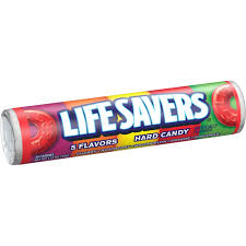 Lifesavers Roll 14pc Hard 5 Flavor 1.14oz 20ct - candynow.ca