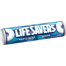 Lifesavers Roll 14pc Mints Pepomint .84oz 20ct - candynow.ca
