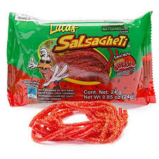 Lucas Salsaghetti Sandia Watermelon 12ct (Mexico) - candynow.ca