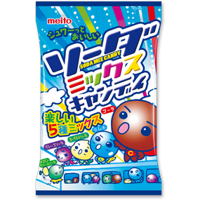 MEITO - Soda Mix Candy 90g 10ct (Japan)