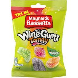 Maynards Tangy Wine Gums 165g 12ct (UK) - candynow.ca