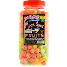 Mega Sour Fruits Tub 3kg (UK) - candynow.ca