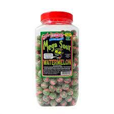 Mega Sour Watermelon Tub 3kg (UK) - candynow.ca