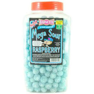 Mega Sour Raspberry Tub 3kg (UK) - candynow.ca