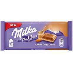 Milka Almond Crispy Creme 90g 24ct (Europe)