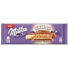 Milka MMMAX Strawberry Cheesecake 300g 12ct (Europe)