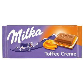 Milka Toffee Creme 100g 23ct (Europe)