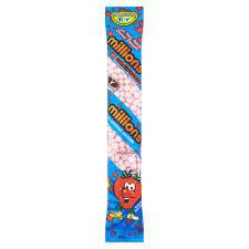 Millions Tubes Strawberry 12ct (UK) - candynow.ca