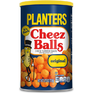 Planters Cheez Balls Original flavor 2.75oz 12ct
