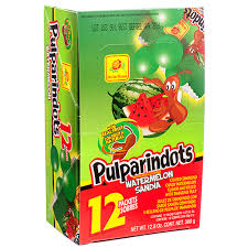 PulparinDots Sandia - Watermelon 12ct (Mexico) - candynow.ca