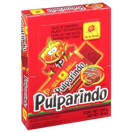Pulparindo Xtra Hot 20ct (Mexico) - candynow.ca