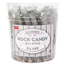 Rock Candy On A Stick Tub - Silver 0.8oz 36ct