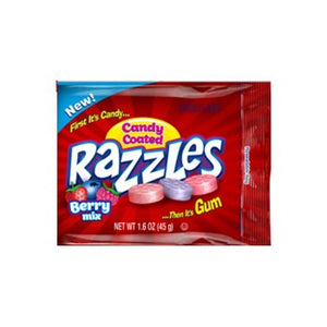 Razzles Berry Mix 1.4oz 24ct - candynow.ca
